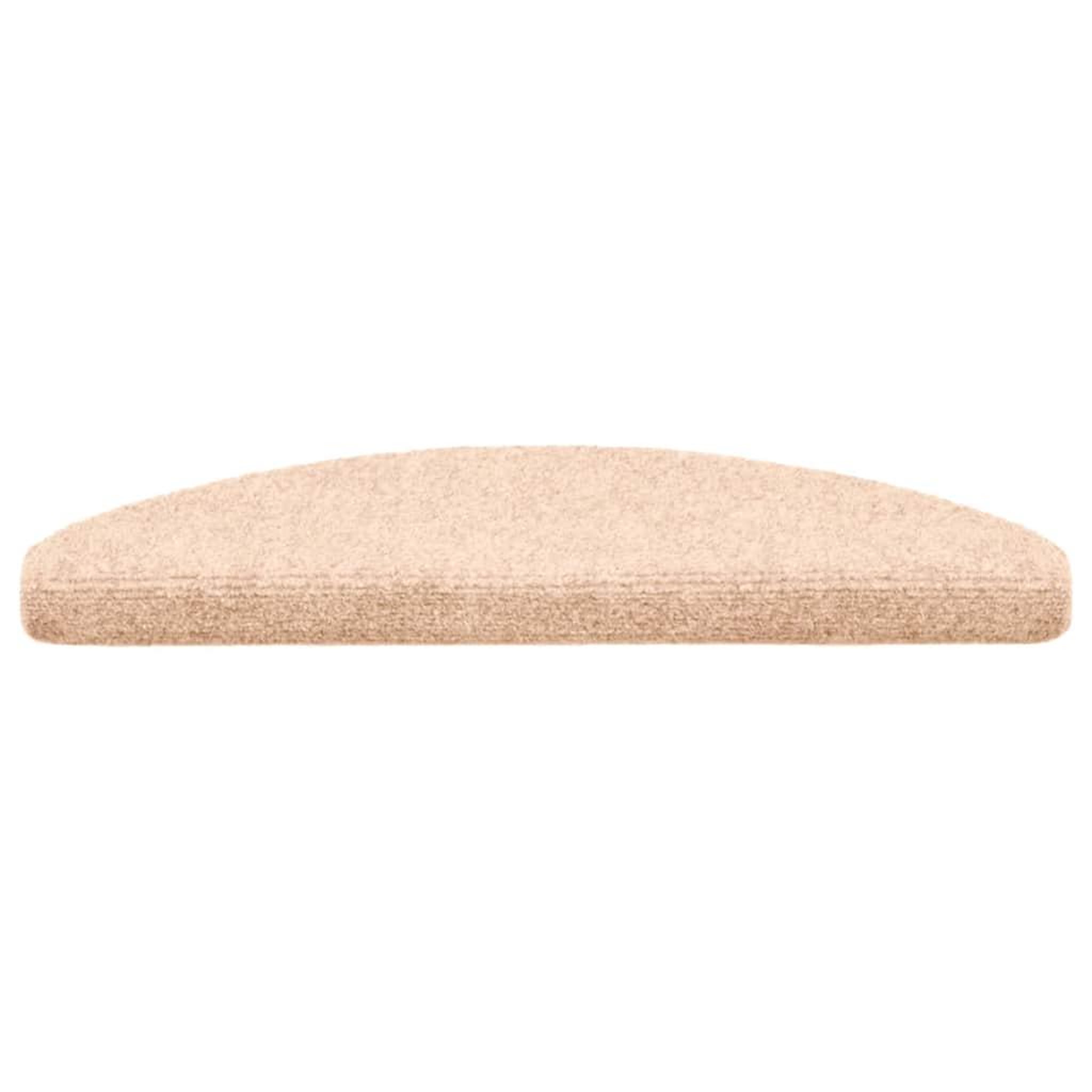 Voir la diapositive 3 : VIDAXL Tapis d'escalier autocollant 20 pcs creme 65x21x4 cm