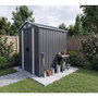 Voir la diapositive 2 : Habitat et Jardin Abri de jardin métal avec portes coulissantes  Boston  - 4.12 m² - Gris