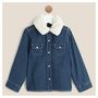 Voir la diapositive 2 : IN EXTENSO Chemise manches longues denim bébé garçon