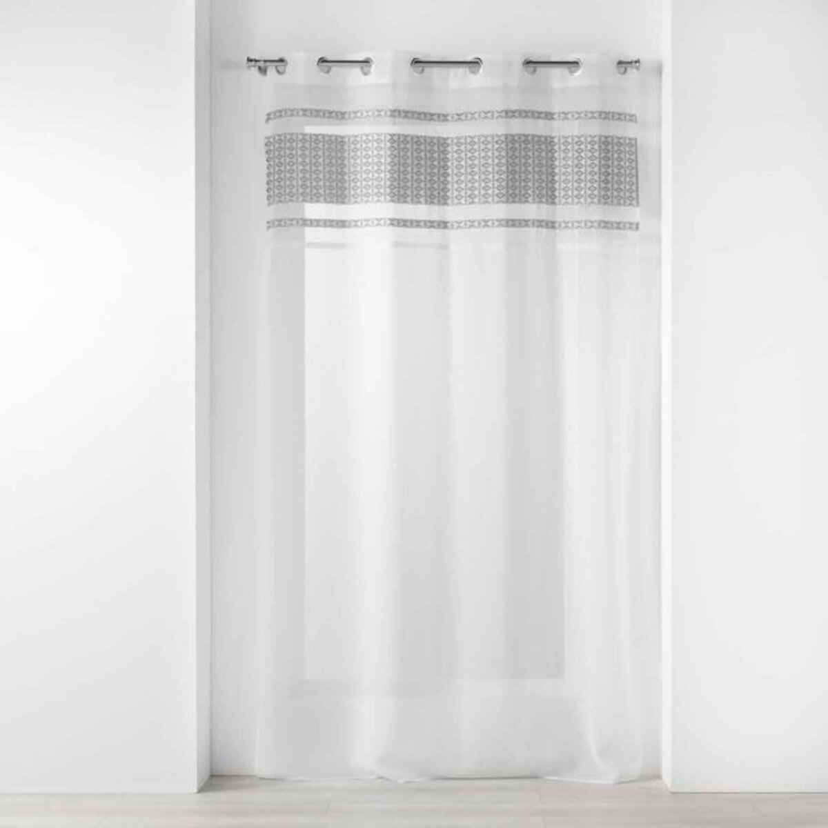 Paris Prix Rideau Voilage à Œillets  Storia  140x240cm Blanc