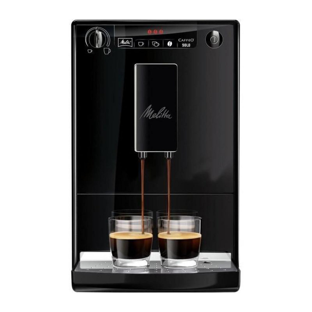 Melitta MELITTA E950-222 Machine expresso automatique avec broyeur Caffeo Solo - Noir Pur