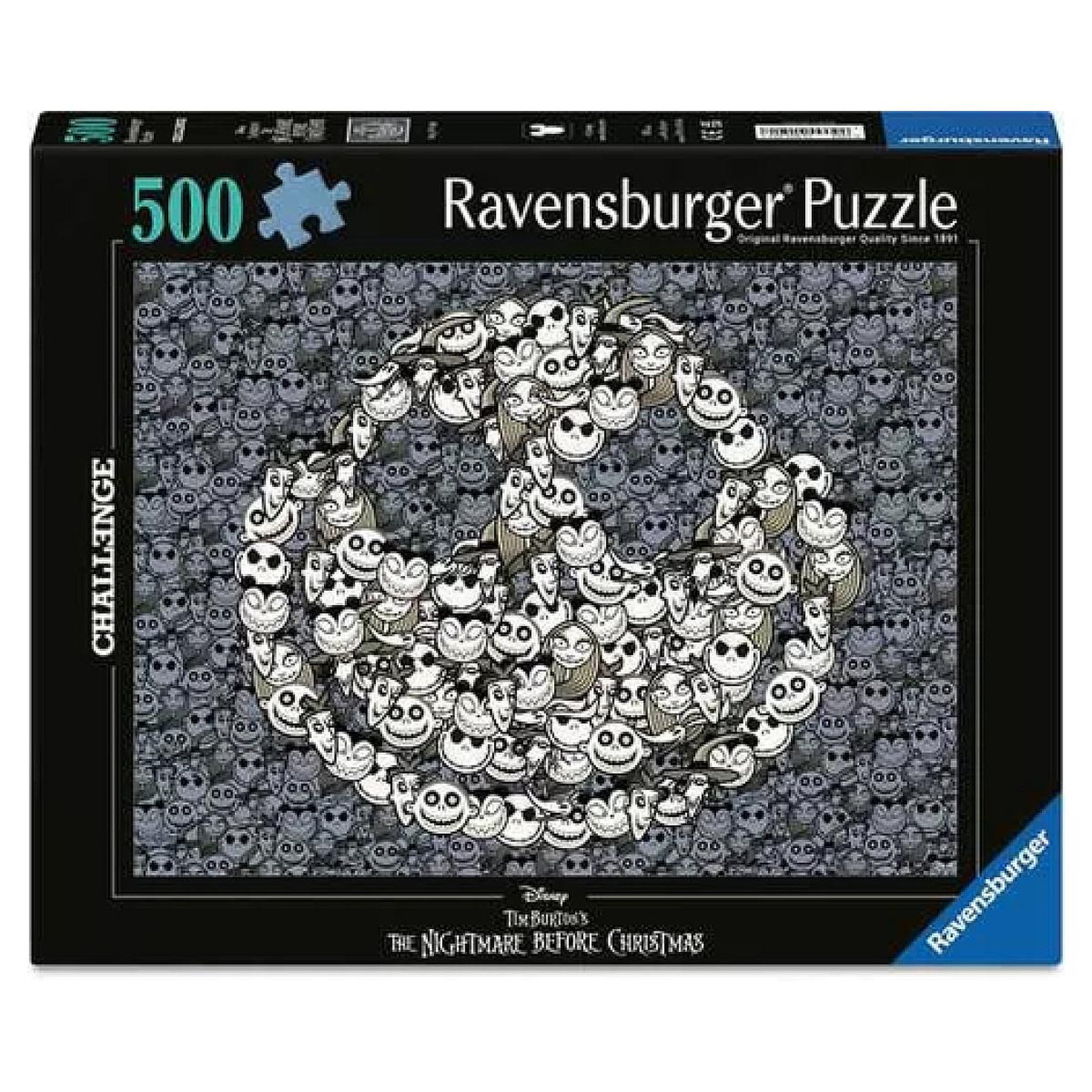 RAVENSBURGER Puzzle 500 pieces - L etrange Noel de monsieur Jack