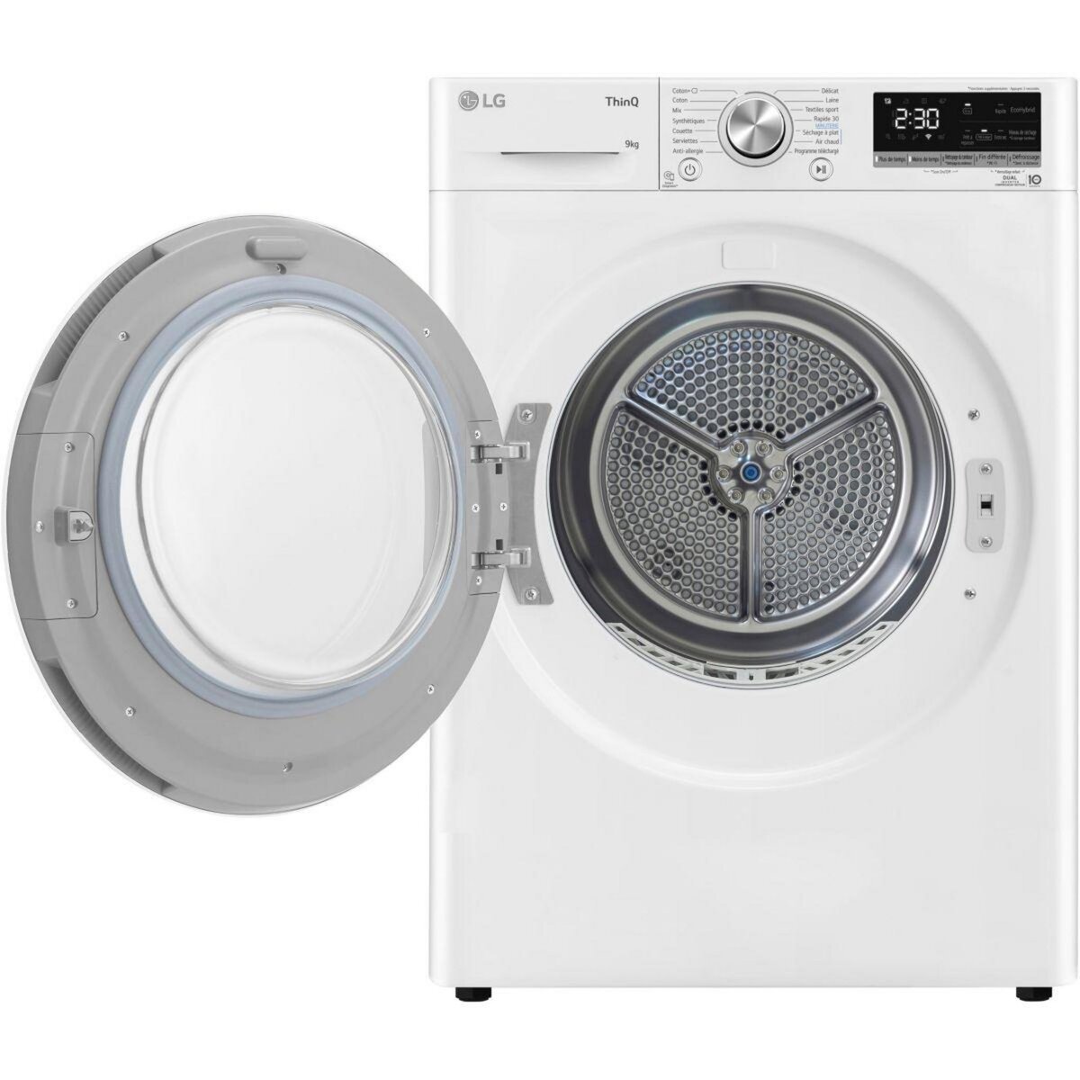 LG Sèche linge pompe à chaleur RH9V51WH