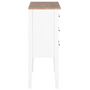 Voir la diapositive 5 : VIDAXL Buffet Blanc 54x30x80 cm Bois massif
