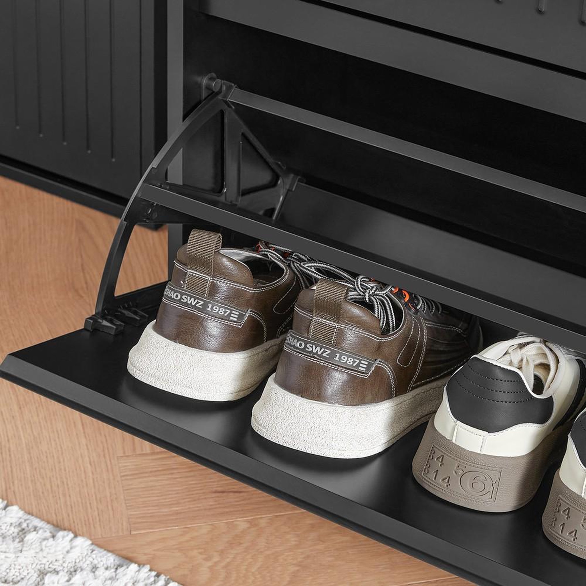 Voir la diapositive 5 : SOBUY SoBuy - Meuble À Chaussures 3 portes - Moderne - FSR165-H
