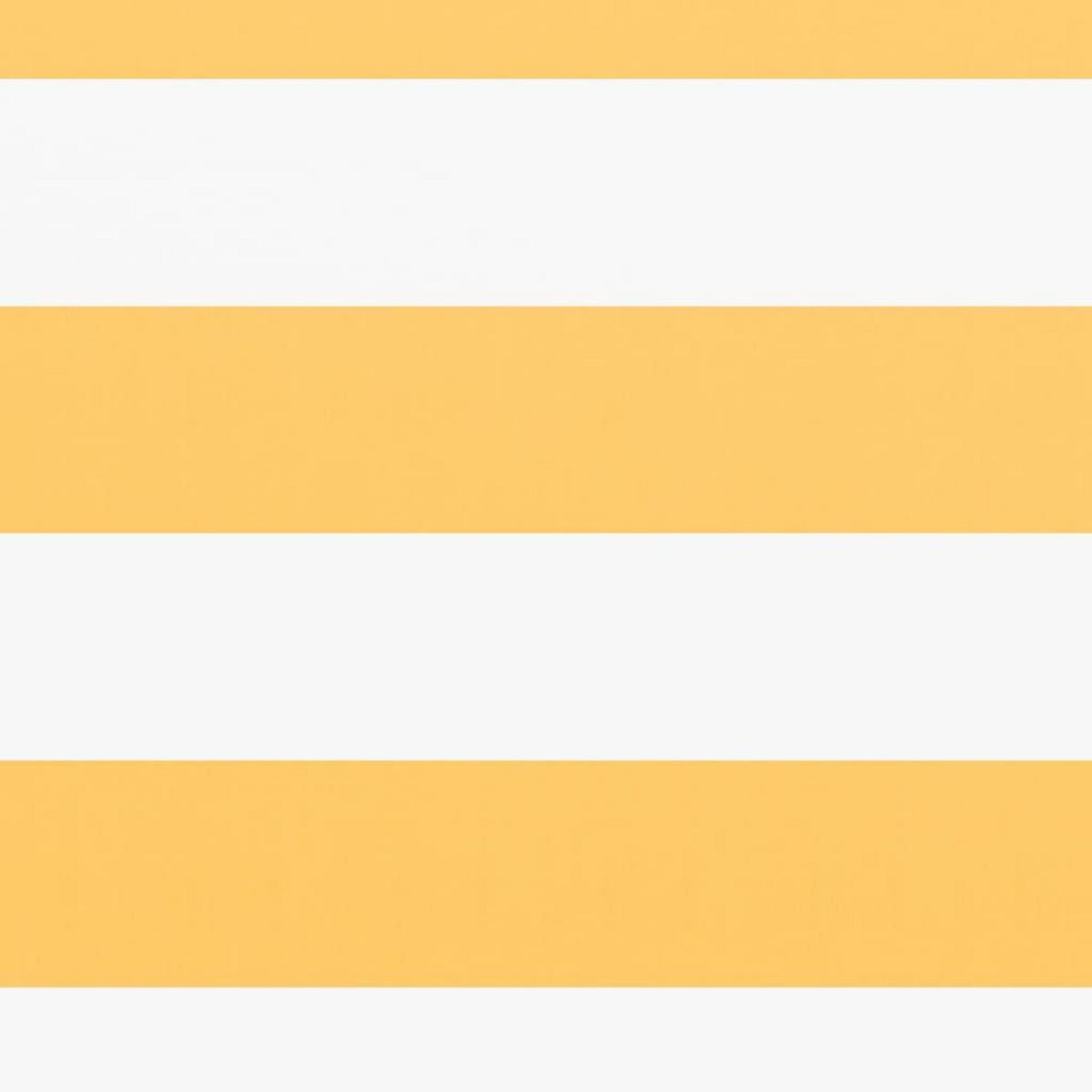 VIDAXL Ecran de balcon Blanc et jaune 120x600 cm Tissu Oxford