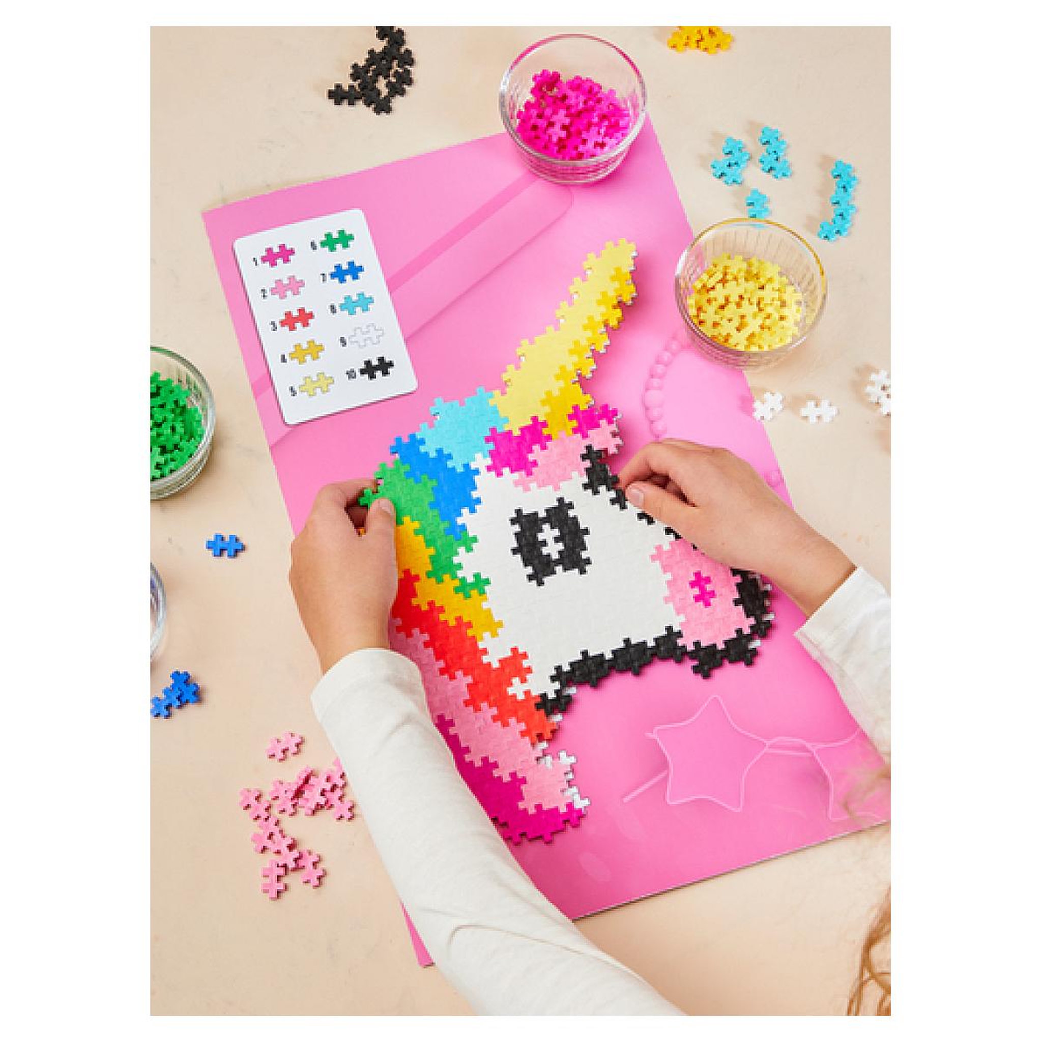 Voir la diapositive 5 : PlusPlus Plus-Plus Unicorn Puzzle en cubes 250 pièces
