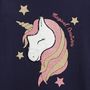 Voir la diapositive 2 : IN EXTENSO T-shirt manches longues licorne fille