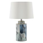 Paris Prix Lampe à Poser en Céramique  Elegant  64cm Bleu