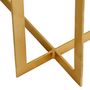 Voir la diapositive 5 : Paris Prix Table Basse en Marbre Design  Tocade  66cm Or