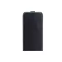 amahousse Housse iPhone 11 Pro Max noire à clapet vertical languettes
