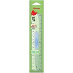 AUCHAN Règle plate plastique extra résistante 20cm coloris aléatoire