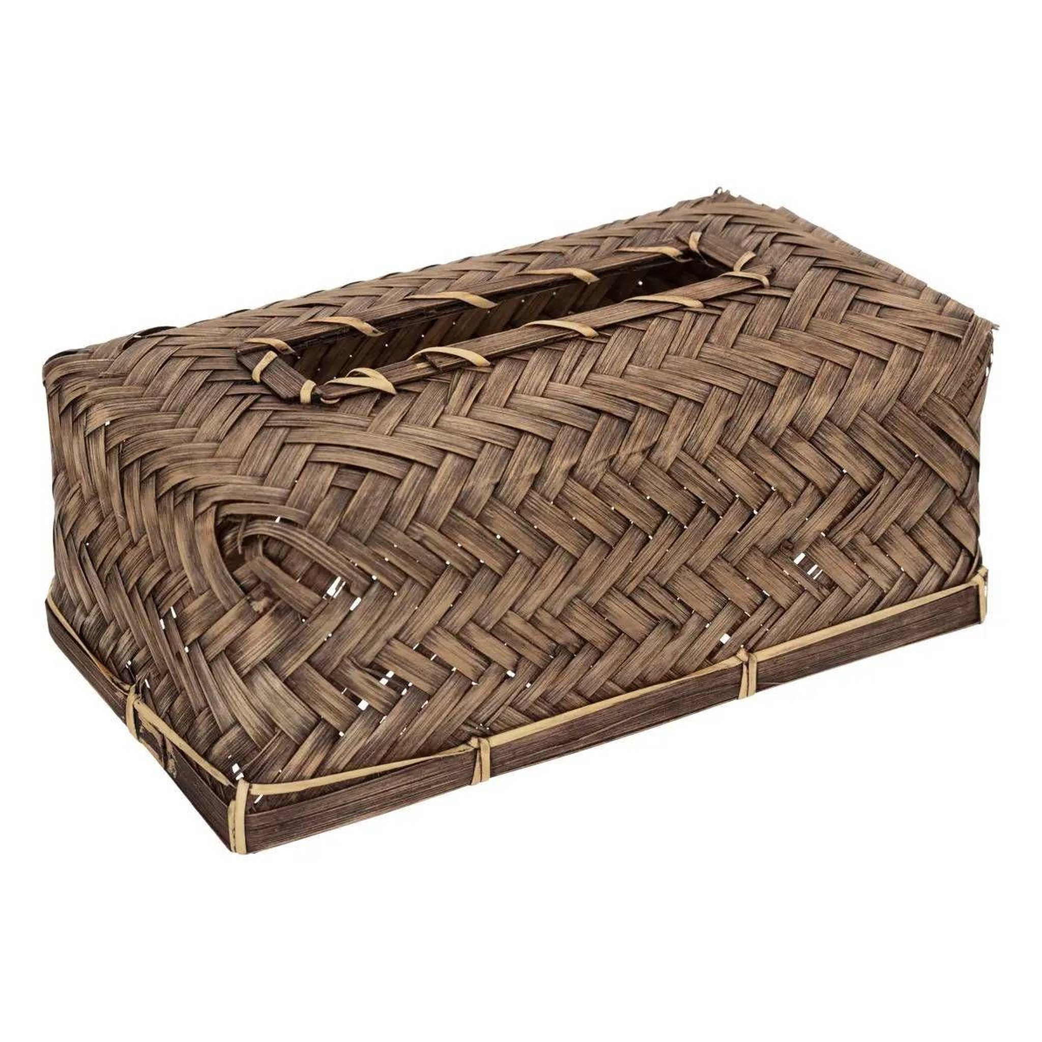 ATMOSPHERA Boîte à mouchoirs  jiling  23cm marron