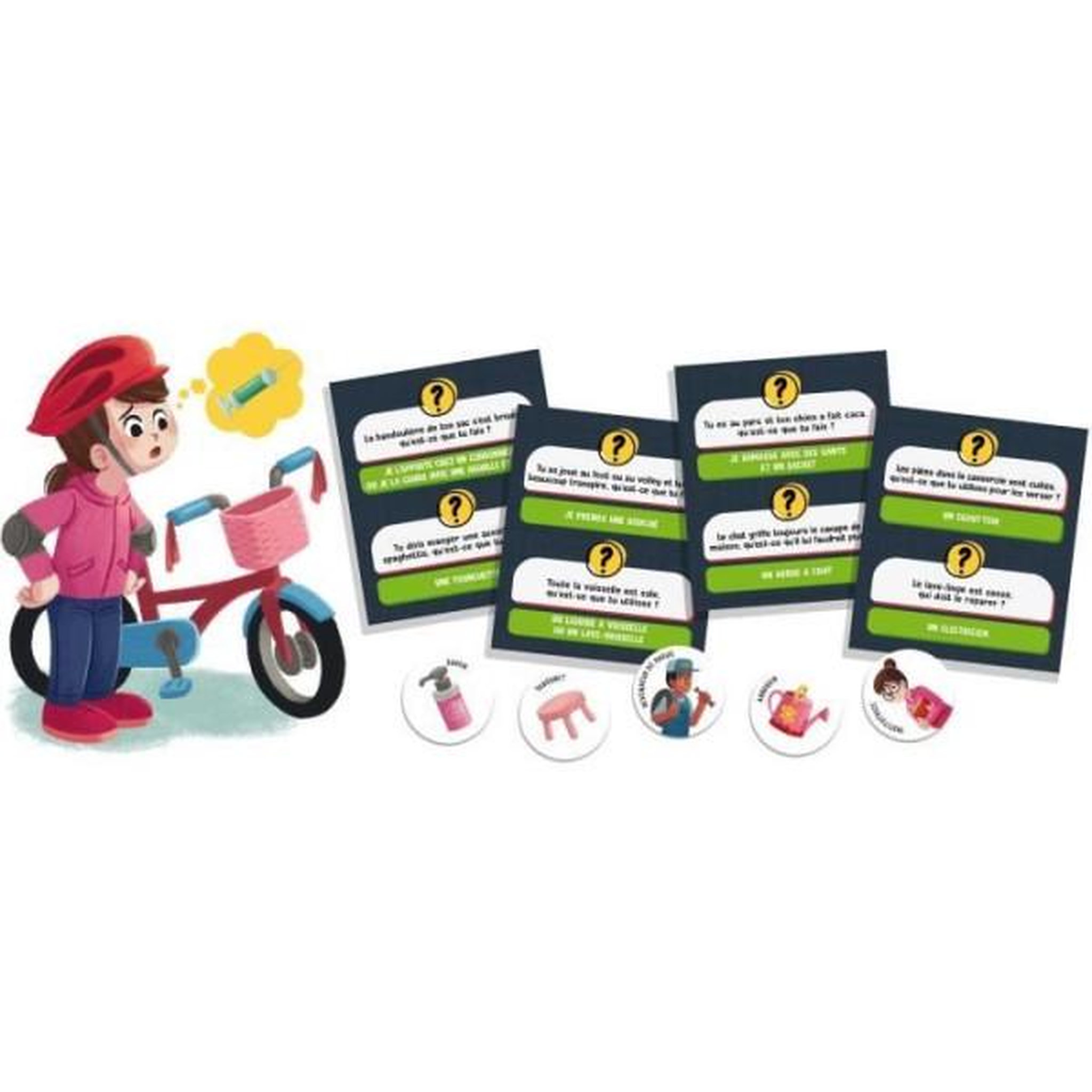 Voir la diapositive 3 : LISCIANI GIOCHI Résolution des problemes - jeu de plateau - life skills - plateau illustré