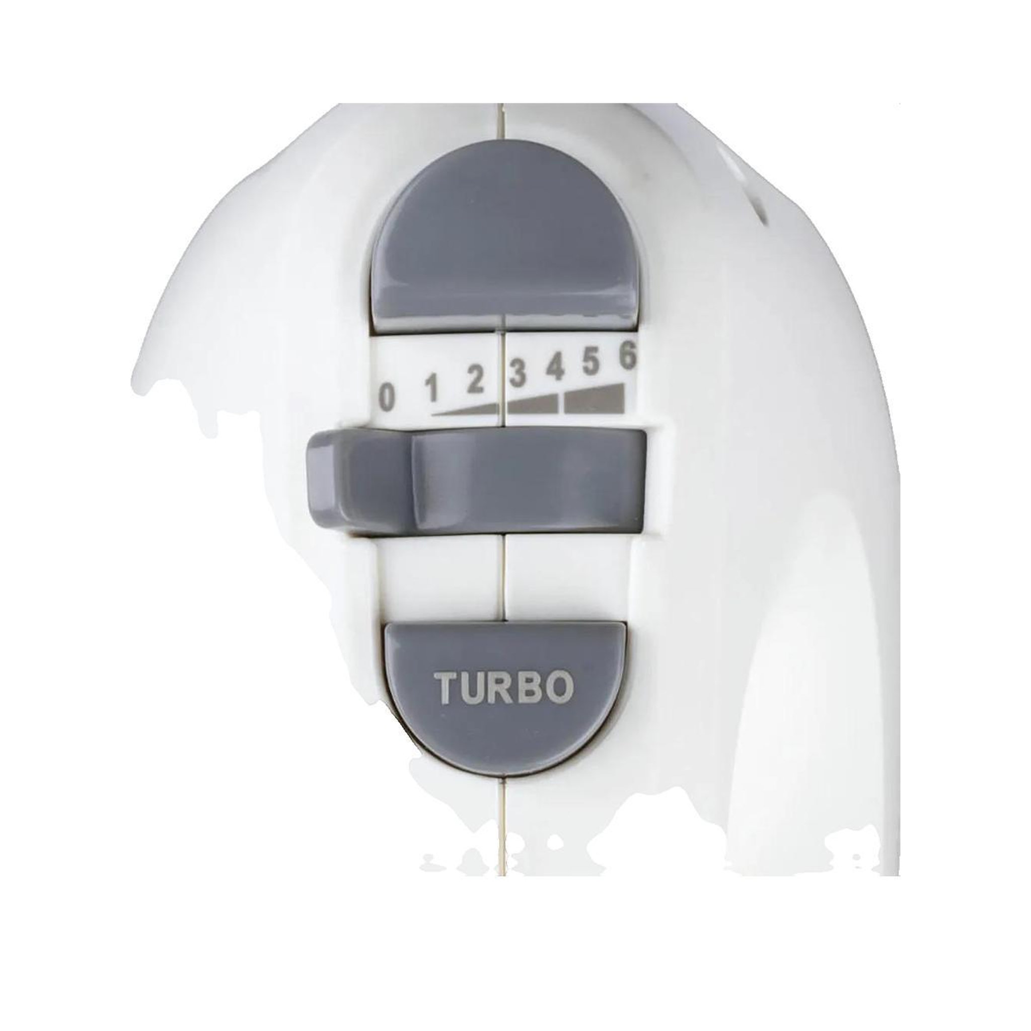 Voir la diapositive 2 : EMERIO Batteur Emerio HM-124178 blanc 6 vitesses avec fonction turbo