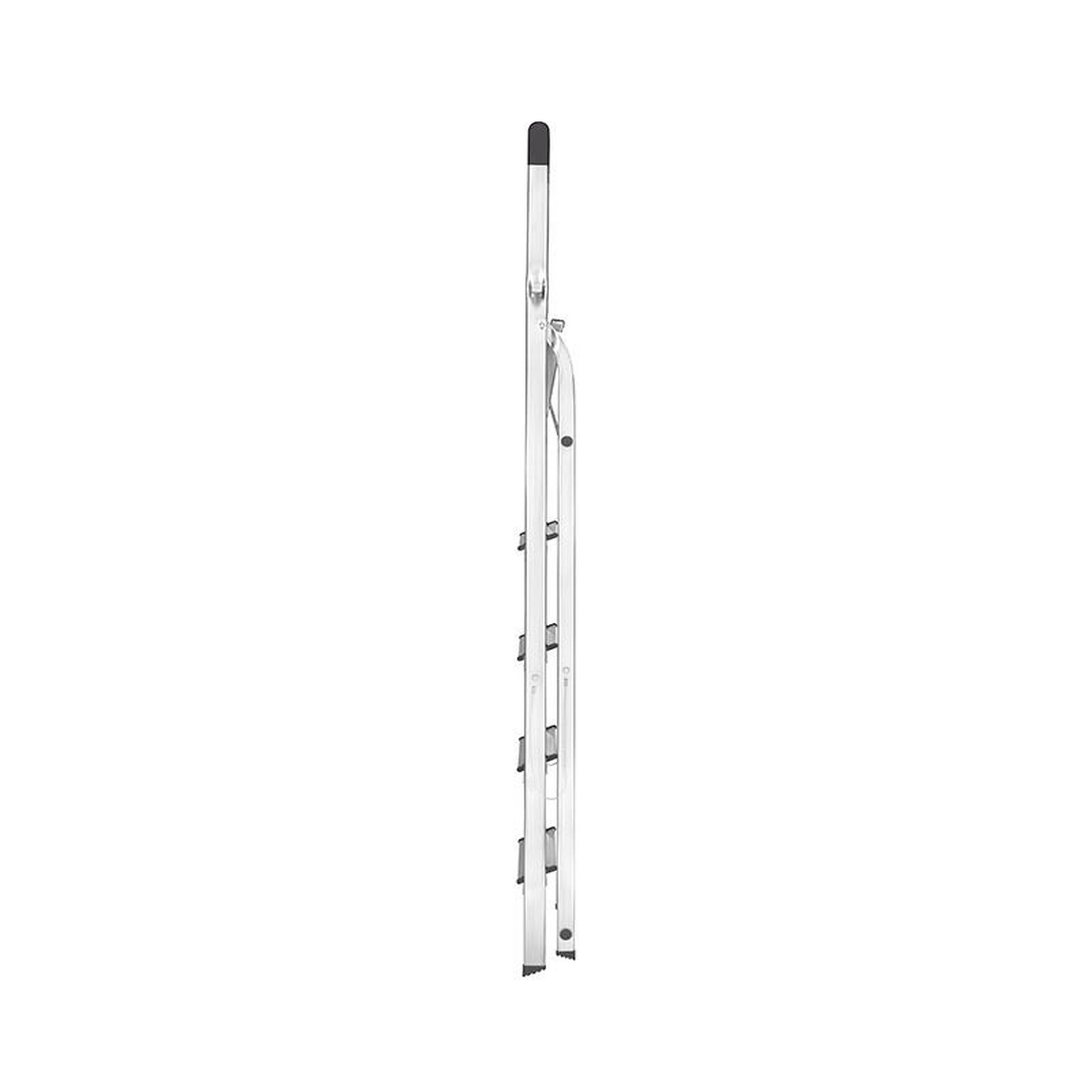 Voir la diapositive 4 : HAILO Escabeau domestique pliable en aluminium 5 marches ultra léger hailo l40