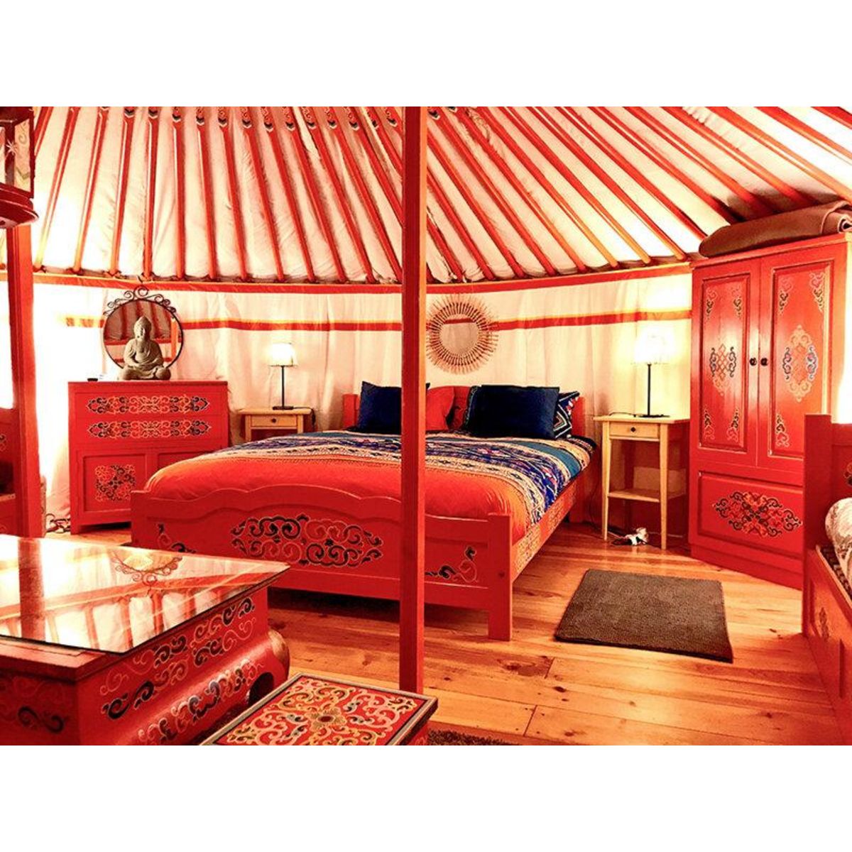 Smartbox Échappée insolite de 2 jours en yourte avec dîner dans le Puy-de-Dôme - Coffret Cadeau Séjour