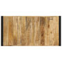 Voir la diapositive 4 : VIDAXL Table a manger 140x70x75 cm Bois de manguier massif