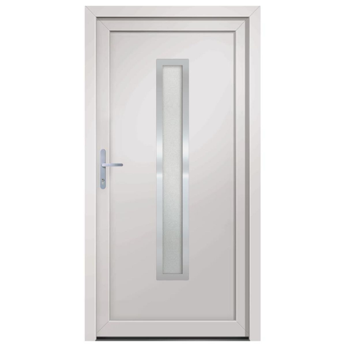VIDAXL Porte d'entree Blanc 98x200 cm PVC