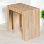 Voir la diapositive 2 : CONCEPT USINE Table console extensible en bois - 3 m BELLI