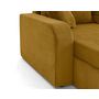 Voir la diapositive 5 : BEST MOBILIER Valos - canapé panoramique en u - 7 places - convertible avec coffres - en velours côtelé