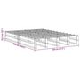 Voir la diapositive 6 : VIDAXL Cadre de lit sans matelas 120x190 cm bois de pin massif