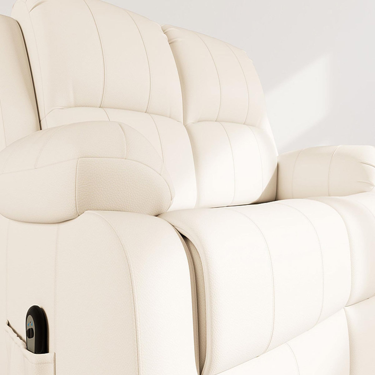 BEST MOBILIER Armand - canapé 2 places relax électrique en simili