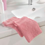 Voir la diapositive 3 : Paris Prix Lot de 2 Gants de Toilette  Tendresse  15x21cm Bois de Rose