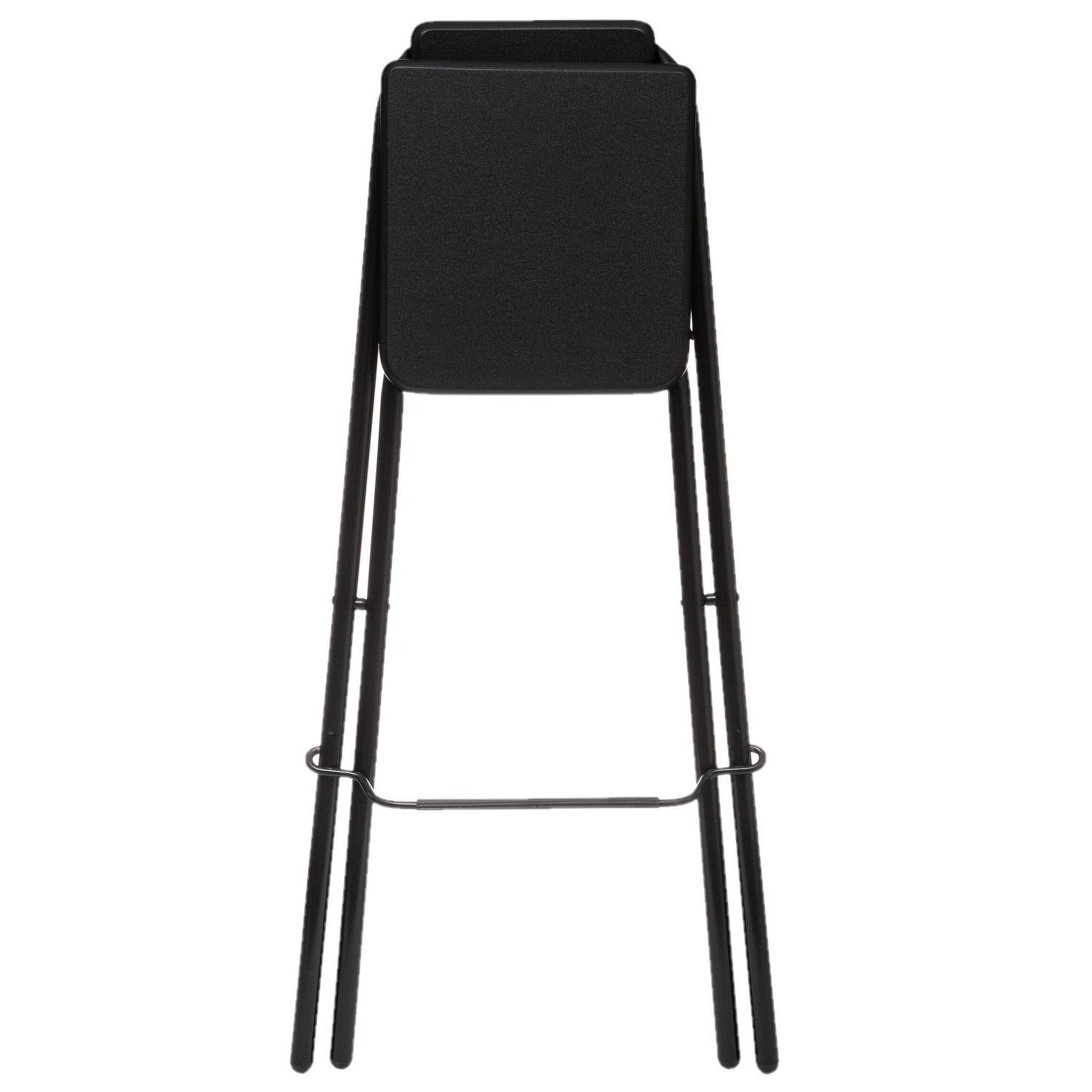Voir la diapositive 4 : TOILINUX Lot de 4 chaises de bar pliantes louna - h. 97,5 cm