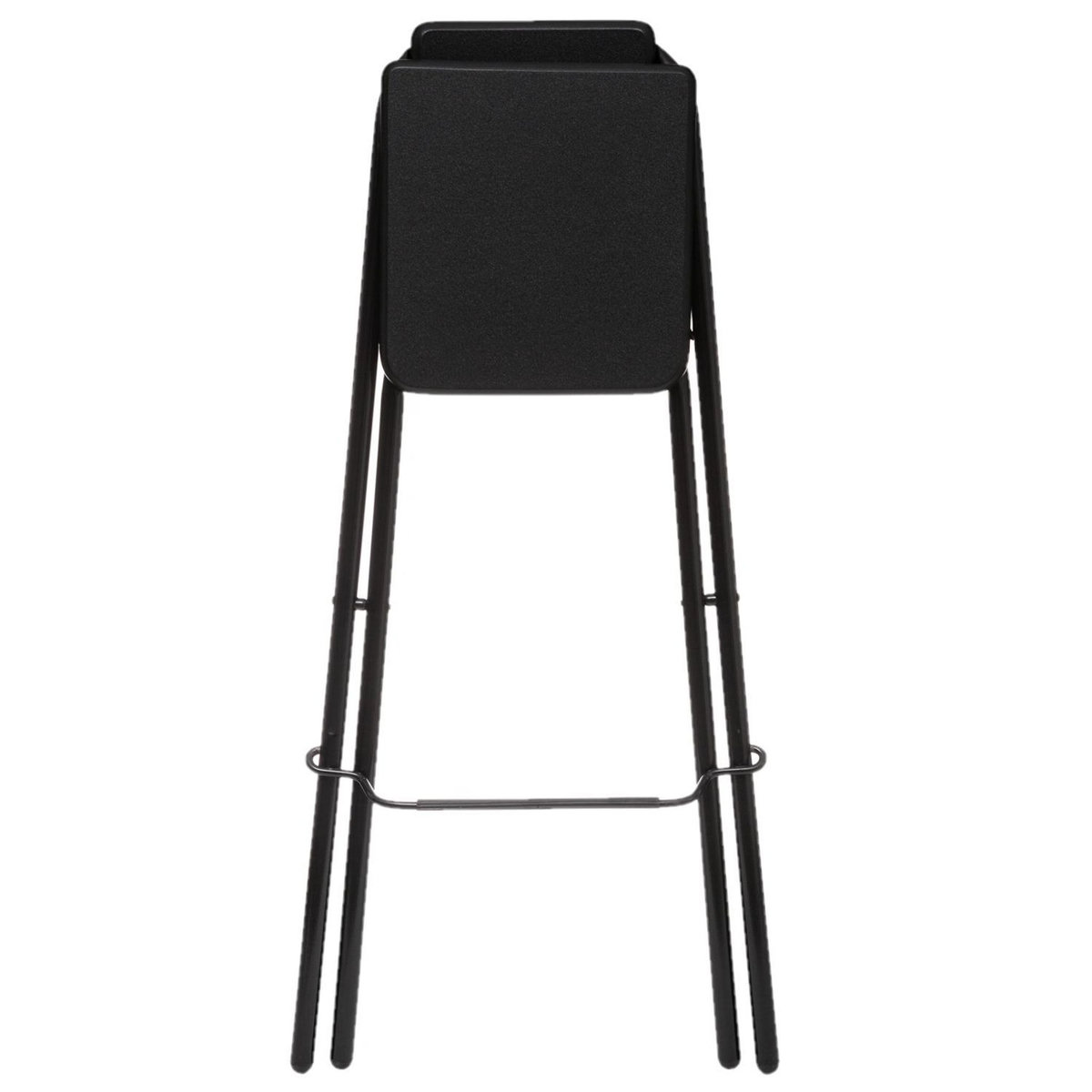 TOILINUX Lot de 4 chaises de bar pliantes LOUNA - H. 97,5 cm