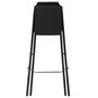 Voir la diapositive 4 : TOILINUX Lot de 4 chaises de bar pliantes LOUNA - H. 97,5 cm