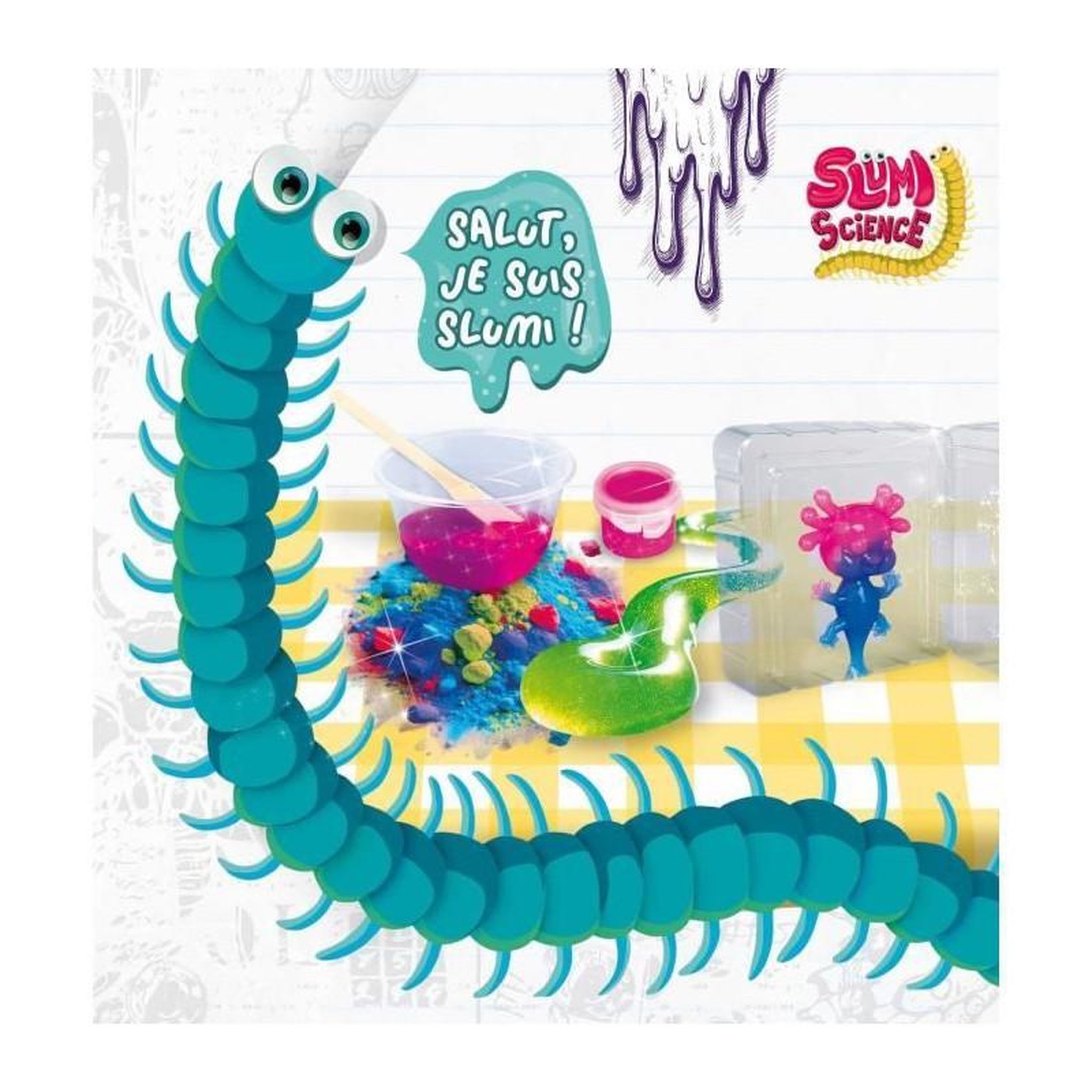 Voir la diapositive 3 : LISCIANI GIOCHI Pocket AXOLOTL - Kit Scientifique - SLUMI SCIENCE - Composants Magiques, Expérience Amusante
