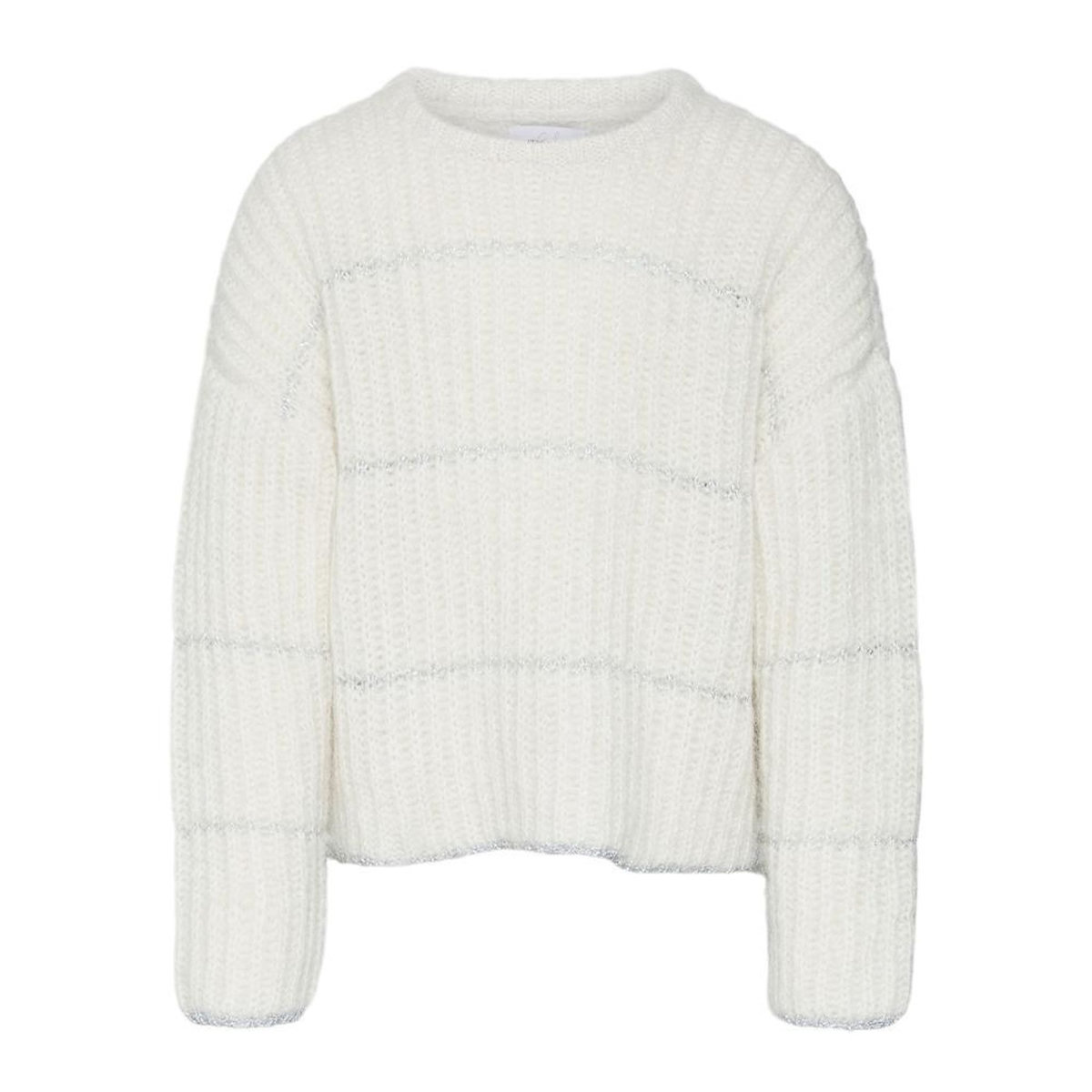 Vero Moda Pull Ecru Fille Vero Moda Shila