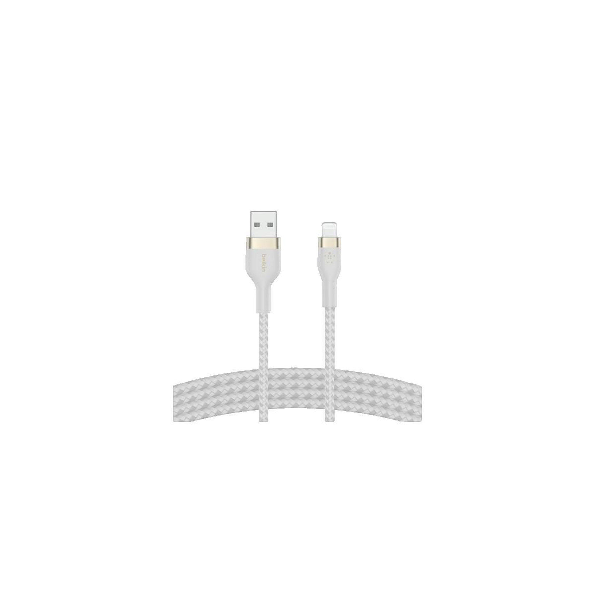 Voir la diapositive 3 : Belkin Câble USB Belkin en silicone tressé 2 mètres
