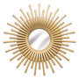 Voir la diapositive 3 : ATMOSPHERA Lot de 3 miroirs Soleil - Diam. 25 cm - Doré