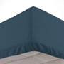 Voir la diapositive 1 : Paris Prix Drap Housse  Jersy  140x190cm Bleu Nuit