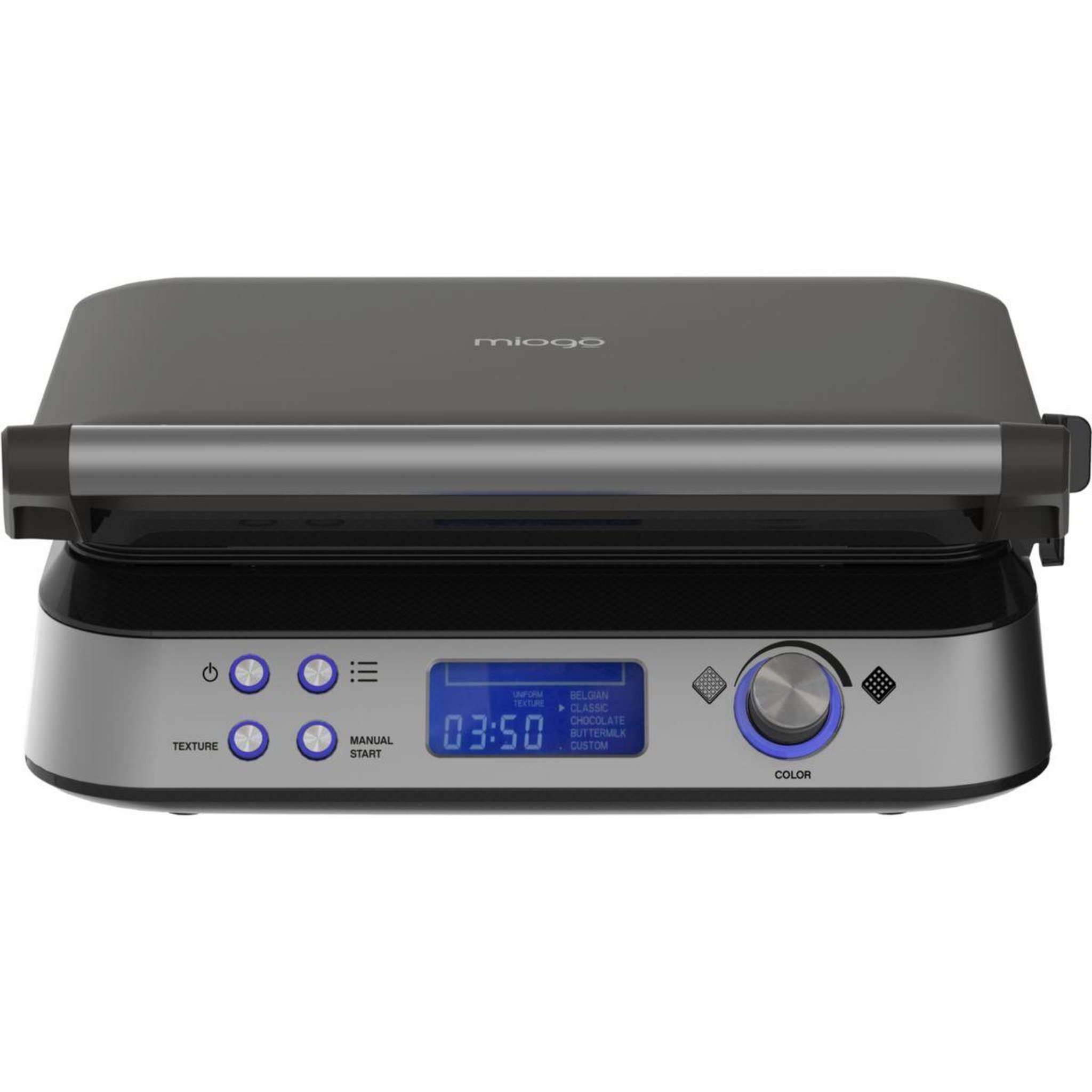 Voir la diapositive 3 : MIOGO Gaufrier MWM1 Professionnel digital