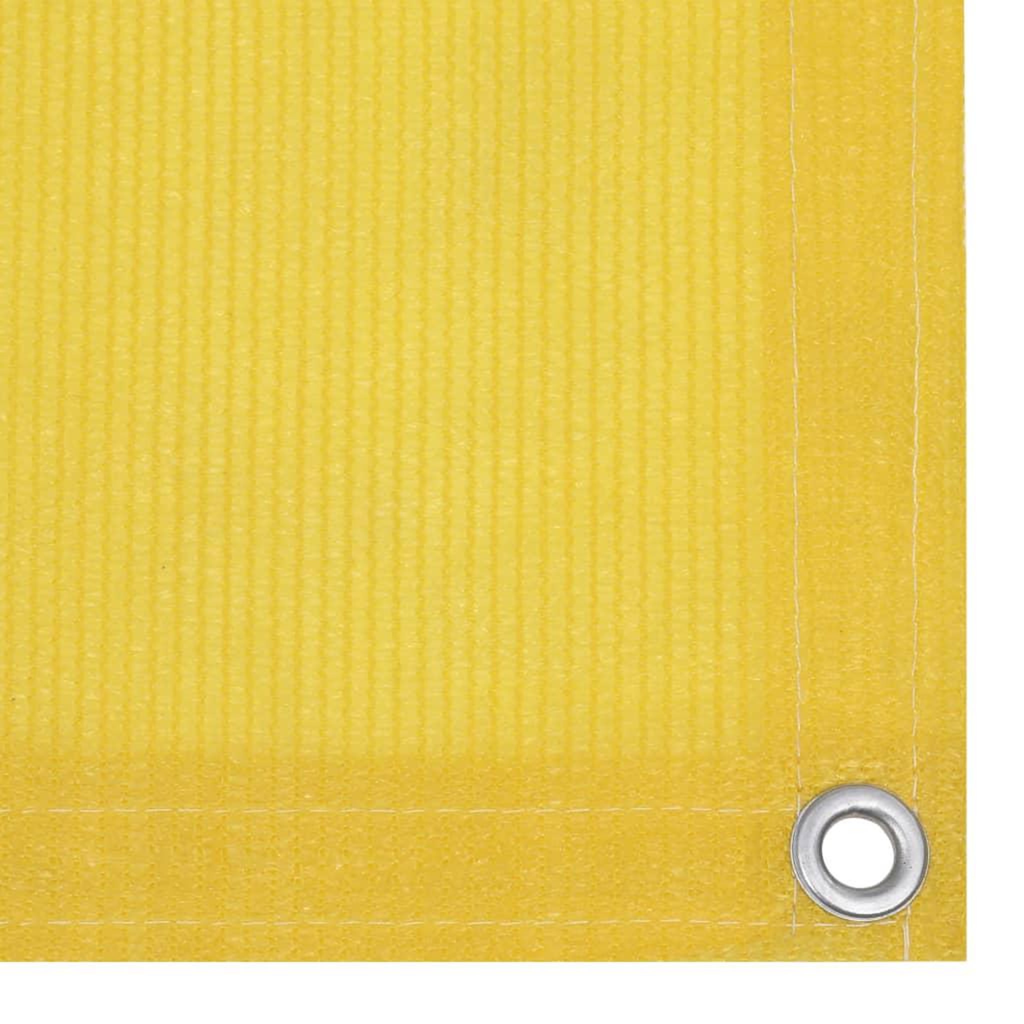 Voir la diapositive 3 : VIDAXL Ecran de balcon Jaune 120x600 cm PEHD