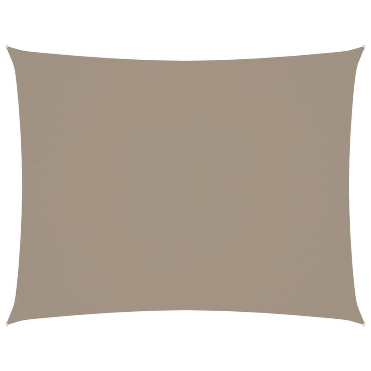 VIDAXL Voile de parasol tissu oxford rectangulaire 3,5x4,5 m taupe