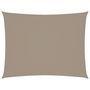Voir la diapositive 2 : VIDAXL Voile de parasol tissu oxford rectangulaire 3,5x4,5 m taupe