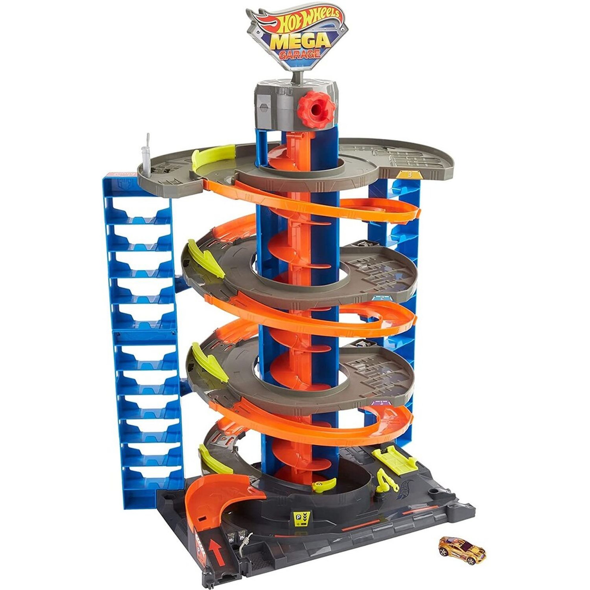 Voir la diapositive 1 : HOT WHEELS Hot Wheels City 50 méga Garage