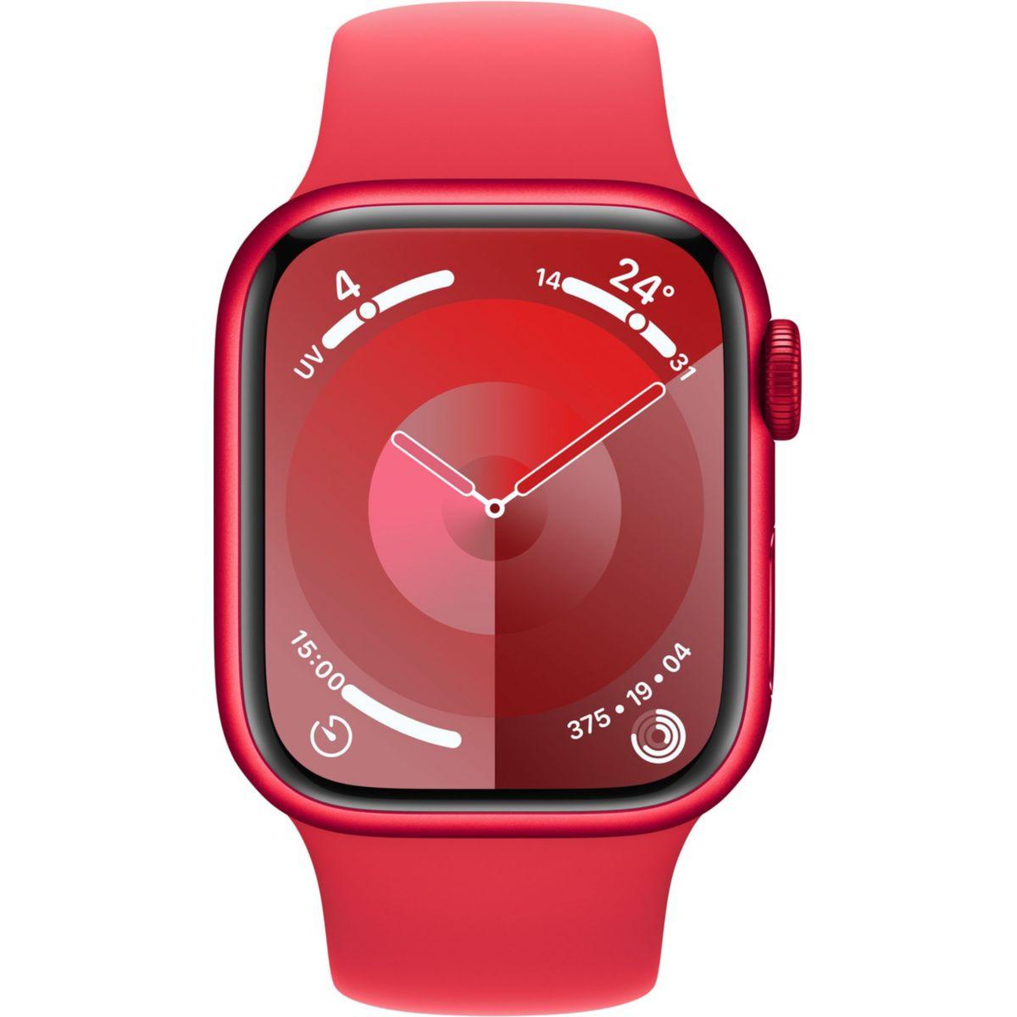 Voir la diapositive 2 : APPLE Montre connectée Serie 9 Cellular 41mm Aluminium/(PRODUCT)RED M/L