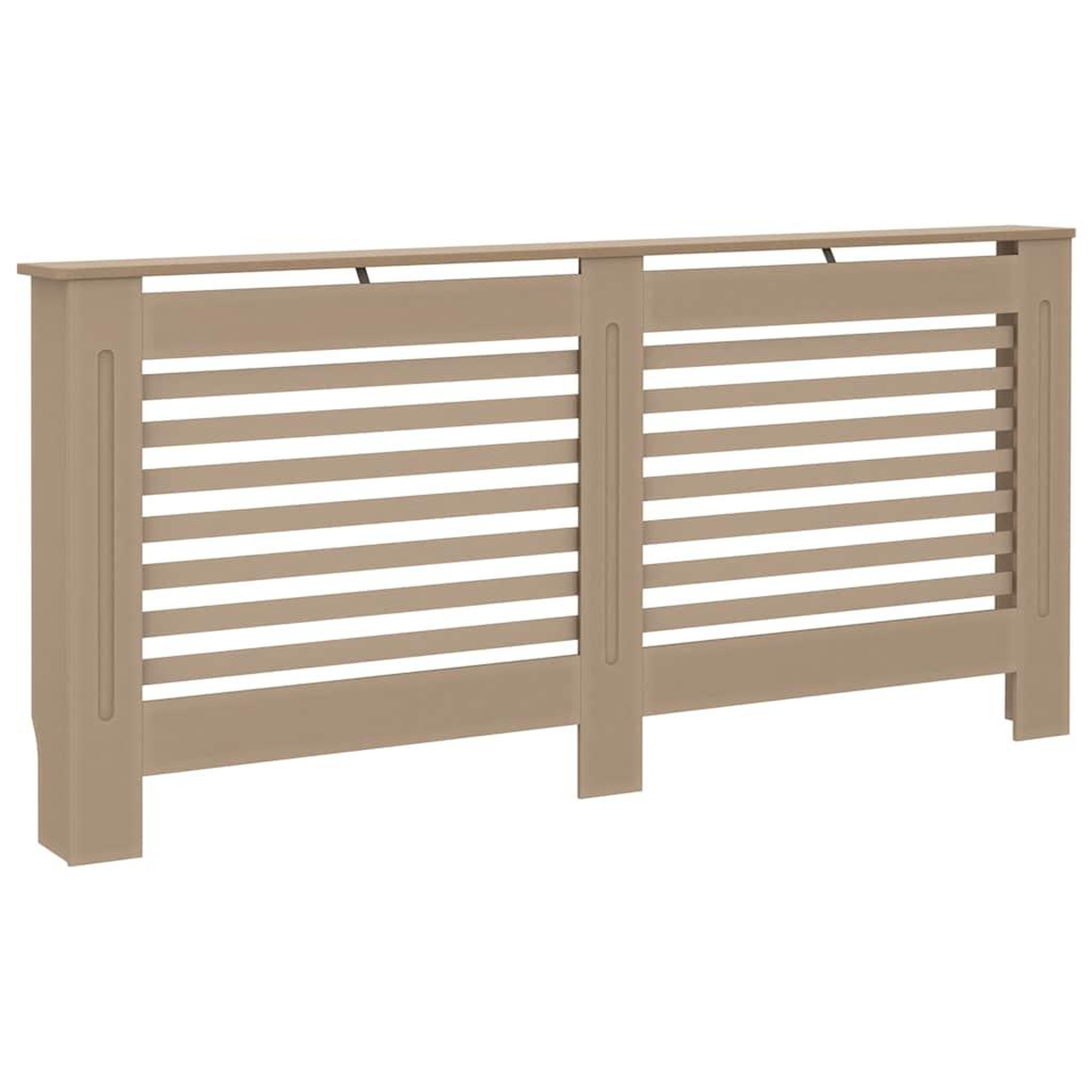 Voir la diapositive 2 : VIDAXL Cache-radiateur 172x19x81,5 cm MDF