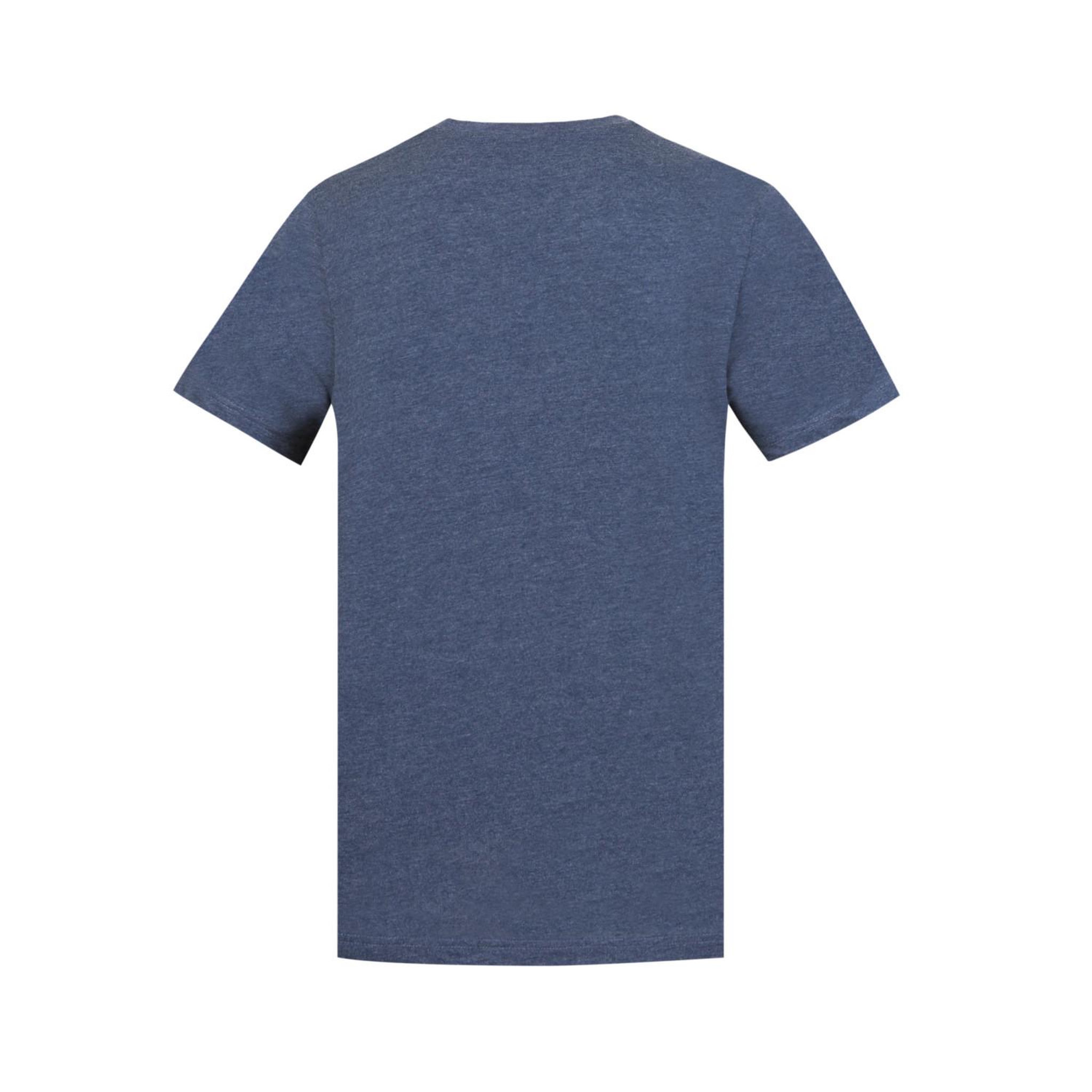 Voir la diapositive 3 : UMBRO Tee shirt homme col rond chiné en coton 160GSM et logo imprimé 729282