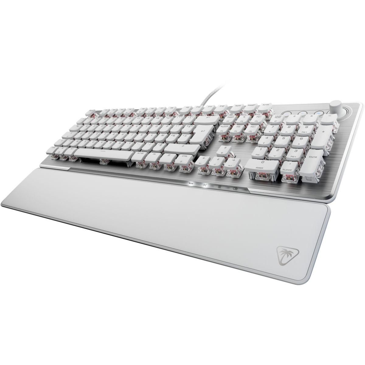 Turtle Beach Clavier gamer Vulcan II Blanc Linear FR