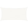 Voir la diapositive 2 : VIDAXL Voile d'ombrage 160 g/m^2 Blanc 4x7 m PEHD