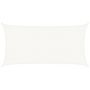 Voir la diapositive 2 : VIDAXL Voile d'ombrage 160 g/m^2 Blanc 4x7 m PEHD