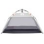 Voir la diapositive 5 : VIDAXL Tente de plage 2 personnes gris liberation rapide impermeable