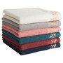 Voir la diapositive 1 : ACTUEL Serviette de toilette fantaisie en coton 450 g/m²