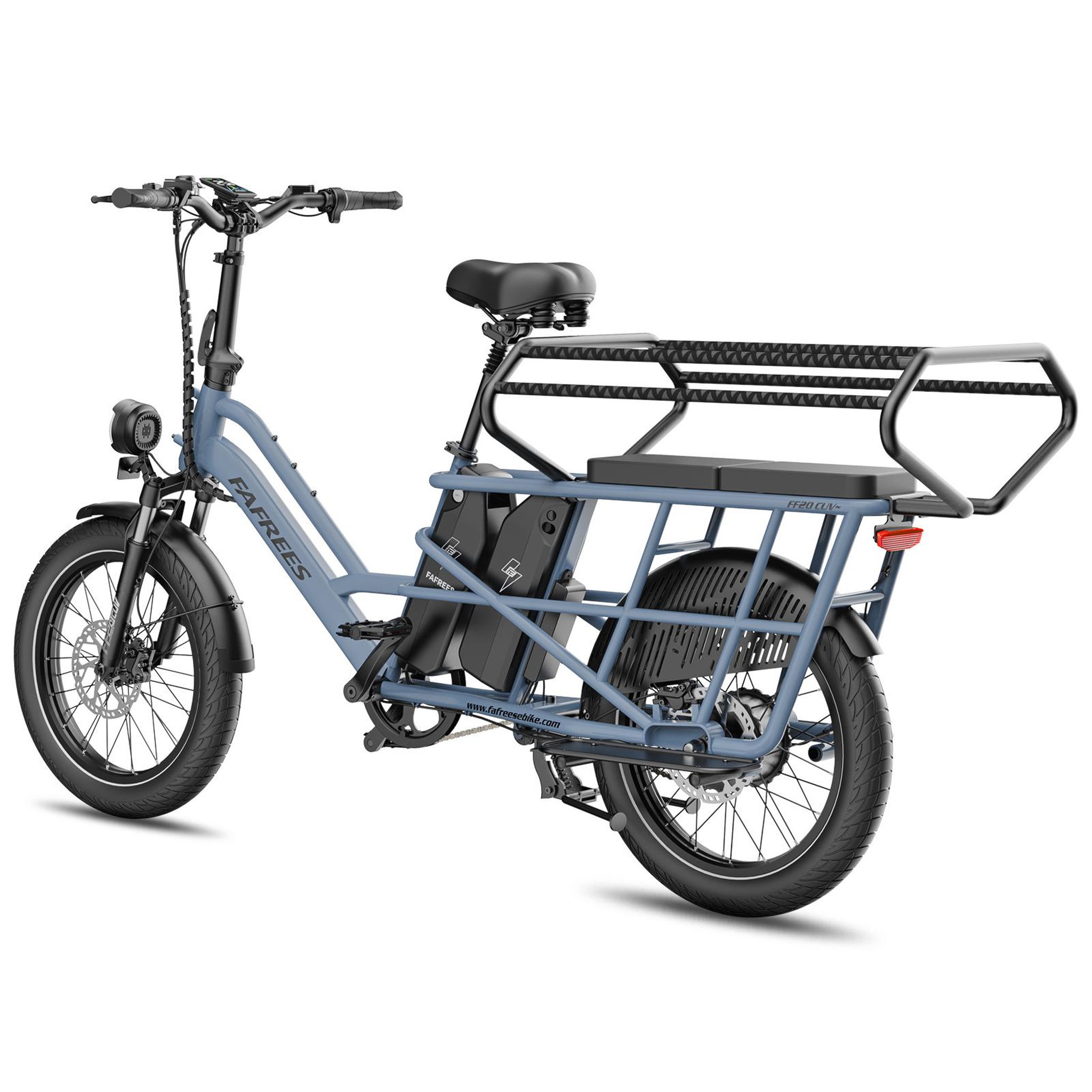 Voir la diapositive 6 : FAFREES Vélo utilitaire électrique fafrees ff20 cuv